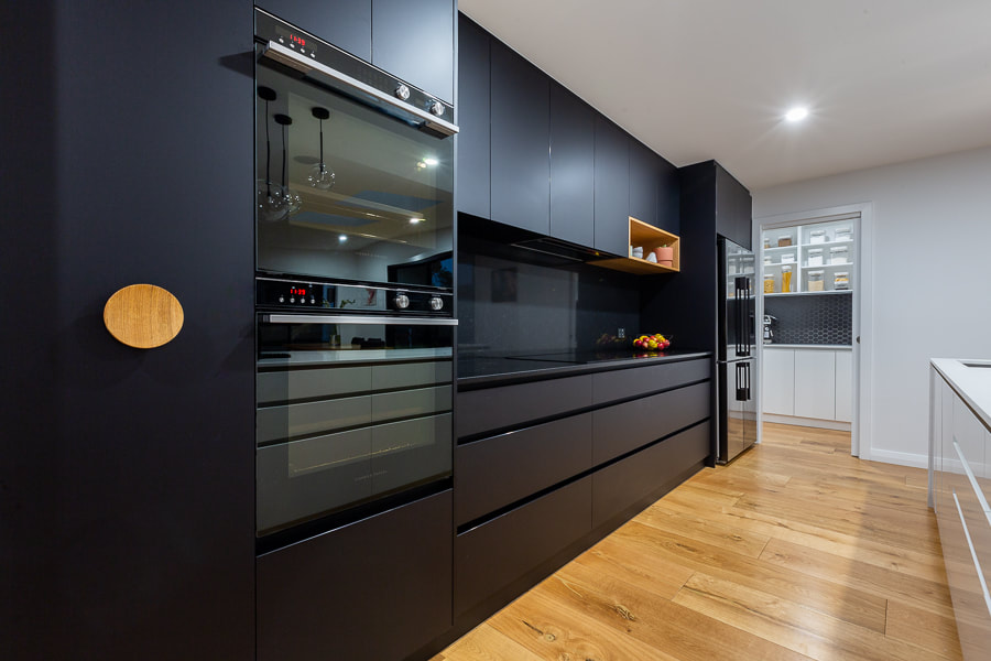 Black Kitchen Distinct Renovations Project