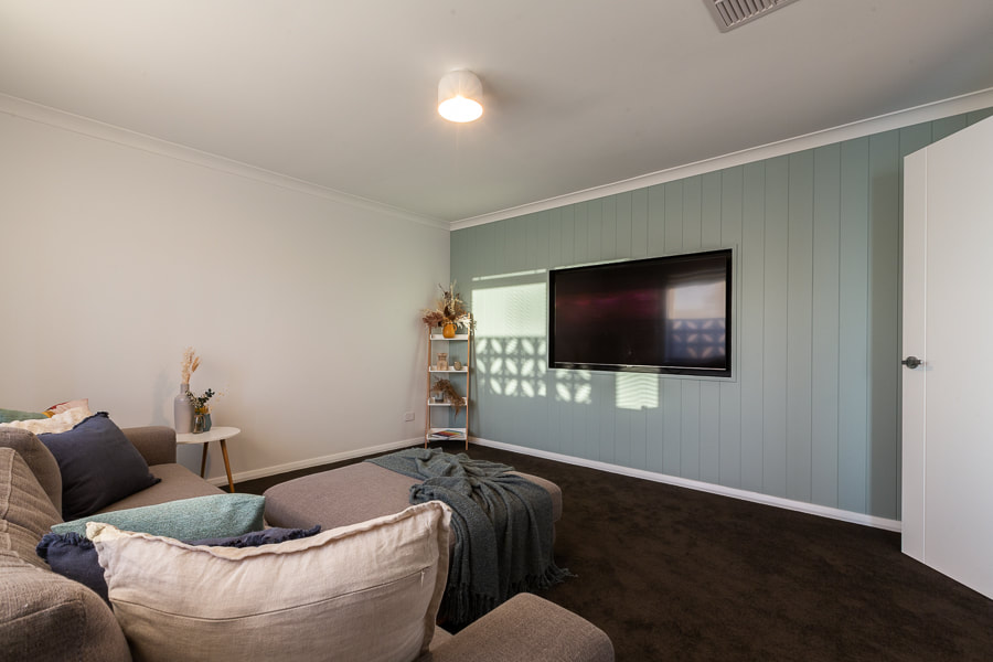 Theatre Room- Distinct Renovations Project